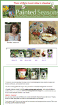 Mobile Screenshot of paintedseasons.com